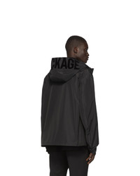 schwarze Windjacke von Mackage