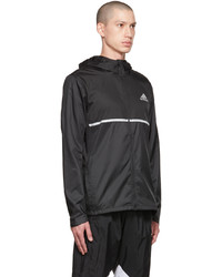 schwarze Windjacke von adidas Originals