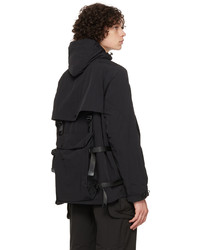 schwarze Windjacke von Archival Reinvent