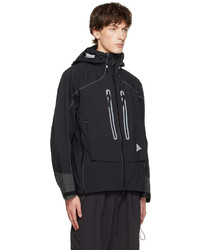 schwarze Windjacke von And Wander