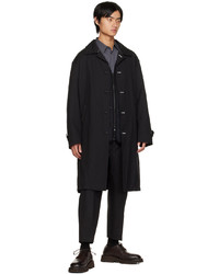 schwarze Windjacke von Comme des Garcons Homme