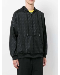 schwarze Windjacke von Gcds