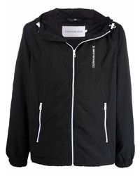 schwarze Windjacke von Calvin Klein Jeans