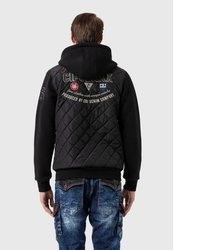 schwarze Windjacke von Cipo & Baxx