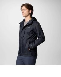 schwarze Windjacke von Columbia