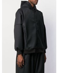 schwarze Windjacke von Fumito Ganryu