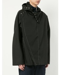 schwarze Windjacke von Kiko Kostadinov