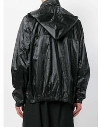 schwarze Windjacke von Rick Owens DRKSHDW