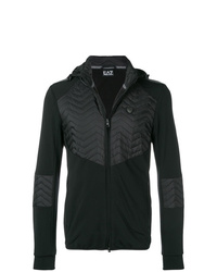 schwarze Windjacke von Ea7 Emporio Armani