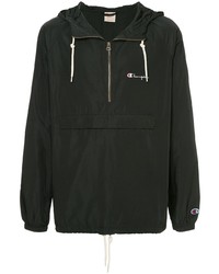 schwarze Windjacke von Champion