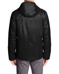 schwarze Windjacke von Eddie Bauer