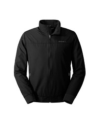 schwarze Windjacke von Eddie Bauer