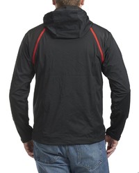 schwarze Windjacke von Fifty Five