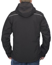 schwarze Windjacke von Fifty Five