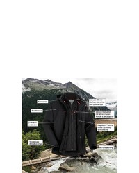 schwarze Windjacke von Fifty Five