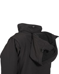 schwarze Windjacke von Fifty Five