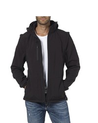 schwarze Windjacke von Fifty Five