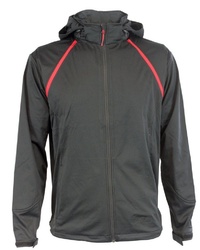 schwarze Windjacke von Fifty Five