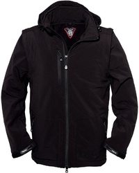 schwarze Windjacke von Fifty Five