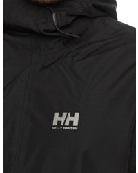 schwarze Windjacke von Helly Hansen