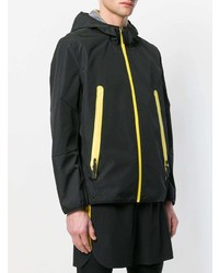 schwarze Windjacke von Blackbarrett