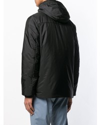 schwarze Windjacke von Prada