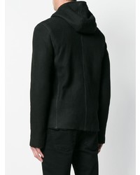 schwarze Windjacke von Giorgio Brato