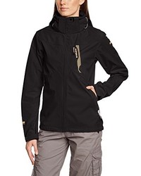 schwarze Windjacke von Icepeak