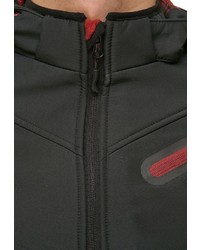 schwarze Windjacke von INDICODE