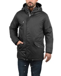 schwarze Windjacke von INDICODE