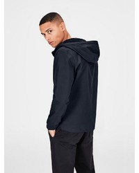 schwarze Windjacke von Jack & Jones