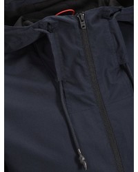 schwarze Windjacke von Jack & Jones