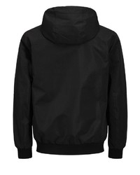 schwarze Windjacke von Jack & Jones