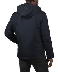 schwarze Windjacke von Jack & Jones