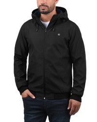 schwarze Windjacke von Jack & Jones