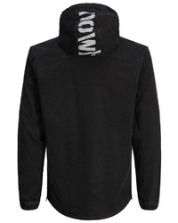 schwarze Windjacke von Jack & Jones