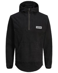 schwarze Windjacke von Jack & Jones