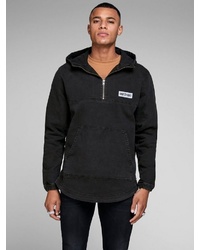 schwarze Windjacke von Jack & Jones