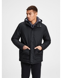 schwarze Windjacke von Jack & Jones