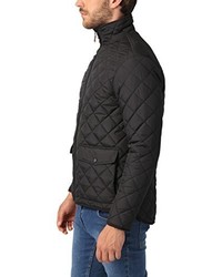 schwarze Windjacke von James Tyler