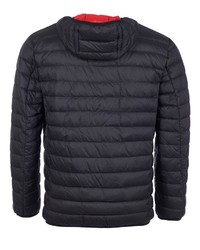 schwarze Windjacke von JCC