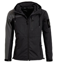 schwarze Windjacke von khujo