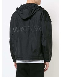 schwarze Windjacke von Moncler