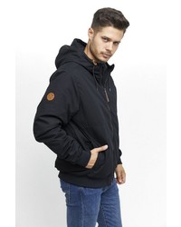 schwarze Windjacke von Mazine