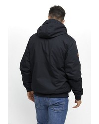 schwarze Windjacke von Mazine