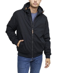 schwarze Windjacke von Mazine