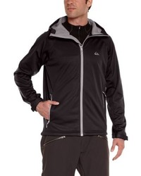 schwarze Windjacke von Quiksilver