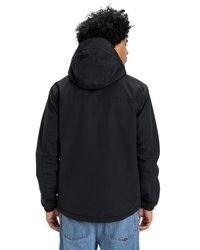 schwarze Windjacke von Quiksilver