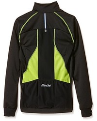 schwarze Windjacke von Santini