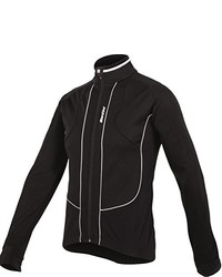 schwarze Windjacke von Santini